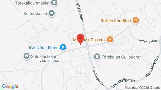 Apartments for rent i Södertälje - kort over placeringen