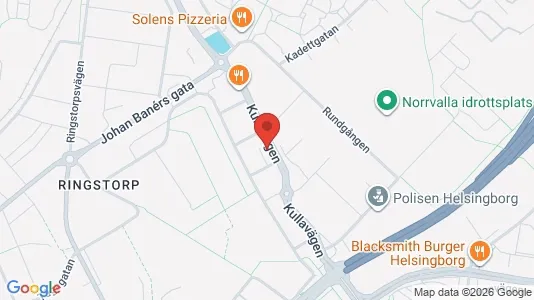 Apartments for rent i Helsingborg - kort over placeringen