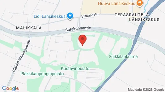 Apartments for rent i Turku - kort over placeringen