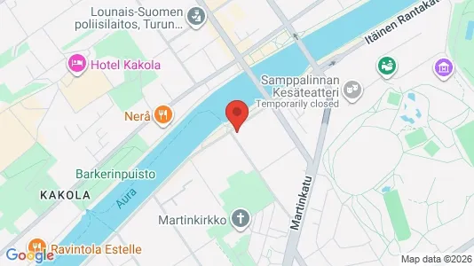 Apartments for rent i Turku - kort over placeringen