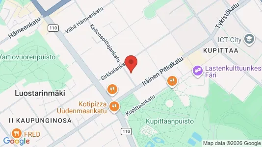Apartments for rent i Turku - kort over placeringen