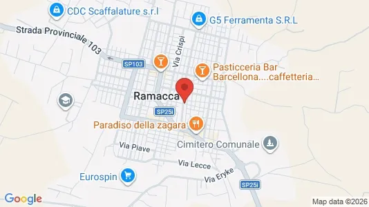 Apartments for rent i Camporotondo Etneo - kort over placeringen