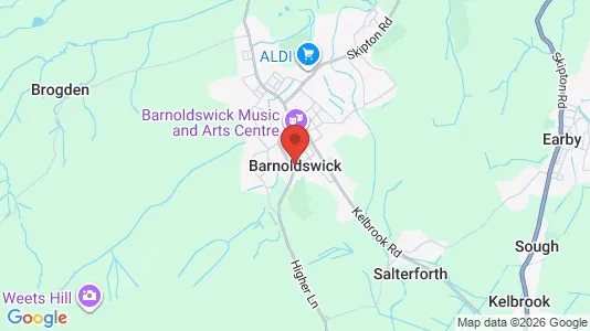 Houses for rent i Barnoldswick - Lancashire - kort over placeringen