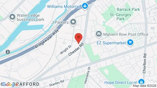 Apartments for rent i Manchester - Lancashire - kort over placeringen