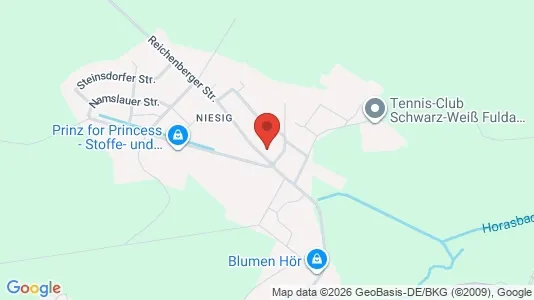 Apartments for rent i Fulda - kort over placeringen