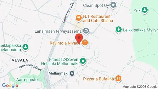 Apartments for rent i Helsinki Itäinen - kort over placeringen