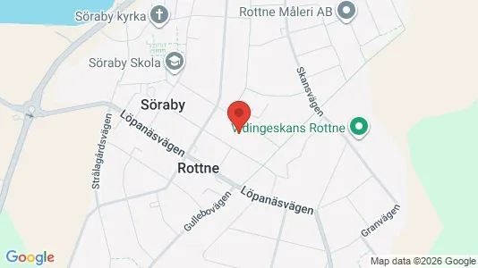 Apartments for rent i Växjö - kort over placeringen