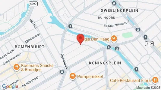Apartments for rent i The Hague Scheveningen - kort over placeringen