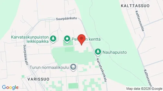 Apartments for rent i Turku - kort over placeringen
