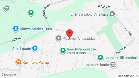 Apartments for rent i Turku - kort over placeringen