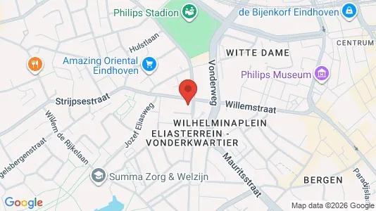 Apartments for rent i Eindhoven - kort over placeringen
