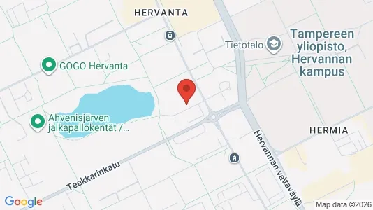 Apartments for rent i Tampere Keskinen - kort over placeringen