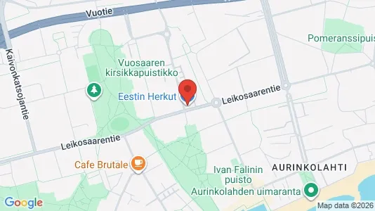 Apartments for rent i Helsinki Itäinen - kort over placeringen