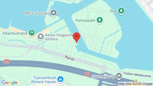 Apartments for rent i Almere - kort over placeringen