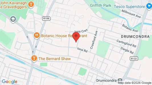 Apartments for rent i Dublin 9 - kort over placeringen