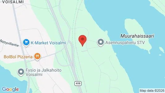 Apartments for rent i Lappeenranta - kort over placeringen