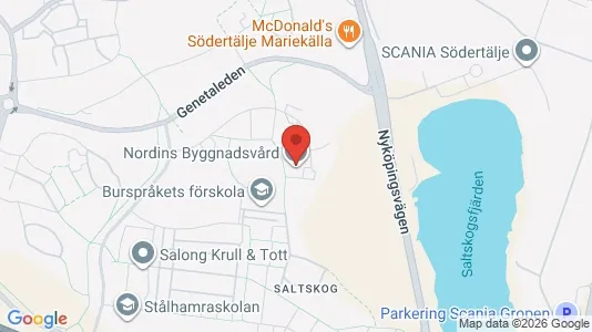 Apartments for rent i Södertälje - kort over placeringen