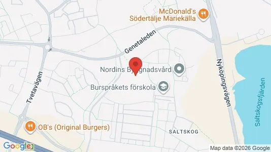 Apartments for rent i Södertälje - kort over placeringen
