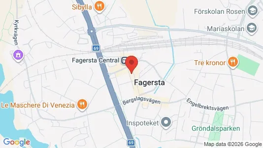 Apartments for rent i Fagersta - kort over placeringen