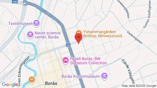 Apartments for rent i Borås - kort over placeringen