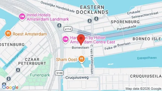 Apartments for rent i Amsterdam Zeeburg - kort over placeringen