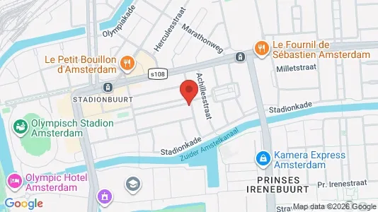Apartments for rent i Amsterdam Oud-Zuid - kort over placeringen
