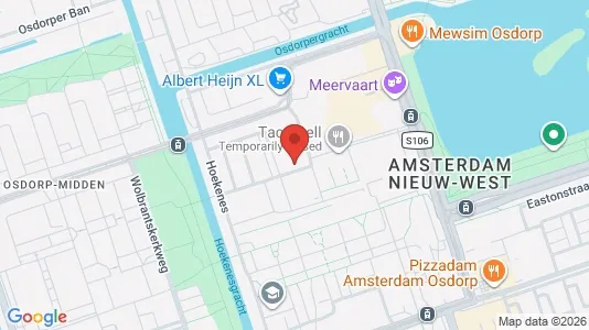 Apartments for rent i Amsterdam Osdorp - kort over placeringen
