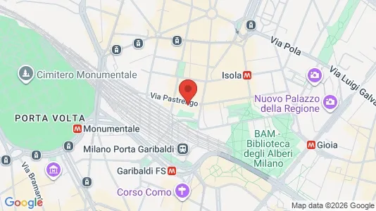 Apartments for rent i Milano Zona 9 - Porta Garibaldi, Niguarda - kort over placeringen