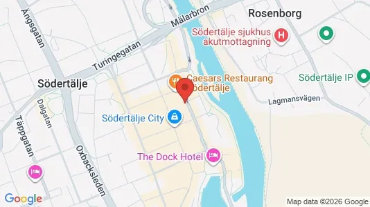 Apartments for rent i Södertälje - kort over placeringen