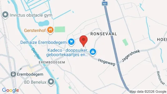 Apartments for rent i Aalst - kort over placeringen