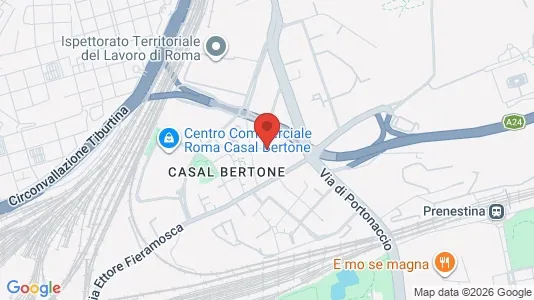 Apartments for rent i Roma Municipio IV – Tiburtino - kort over placeringen
