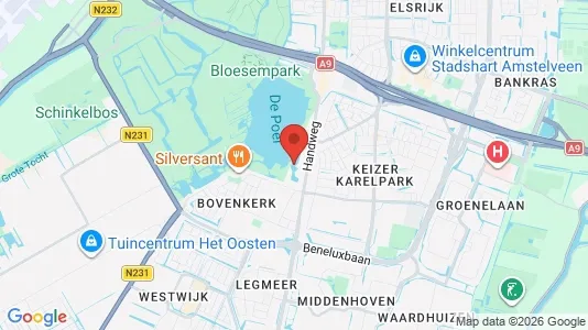 Houses for rent i Amstelveen - kort over placeringen