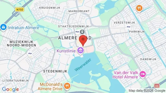 Apartments for rent i Amsterdam Zuideramstel - kort over placeringen