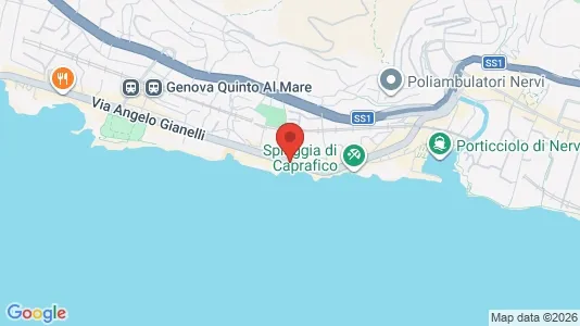 Apartments for rent i Genoa - kort over placeringen