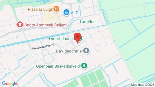 Apartments for rent i Groningen - kort over placeringen