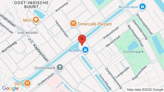 Apartments for rent i Groningen - kort over placeringen