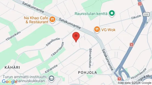 Apartments for rent i Turku - kort over placeringen