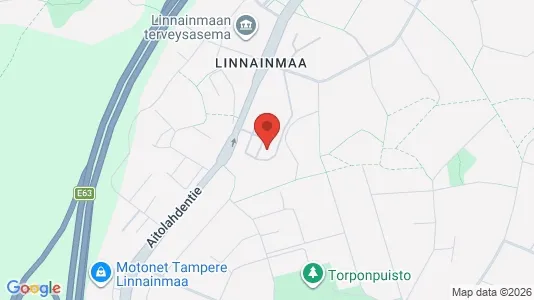 Apartments for rent i Tampere Koillinen - kort over placeringen