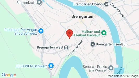 Apartments for rent i Bremgarten - kort over placeringen