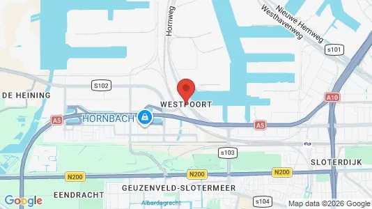 Apartments for rent i Amsterdam Westpoort - kort over placeringen