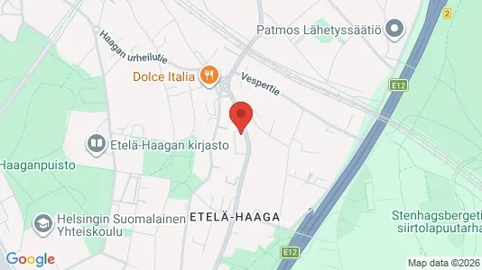 Rooms for rent i Helsinki Läntinen - kort over placeringen