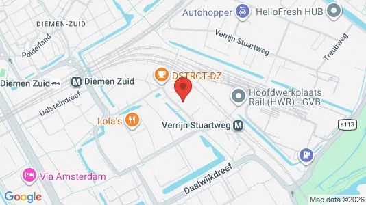 Apartments for rent i Diemen - kort over placeringen