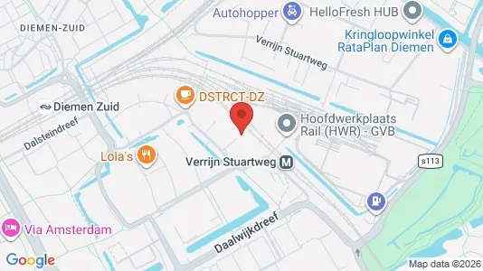 Apartments for rent i Diemen - kort over placeringen