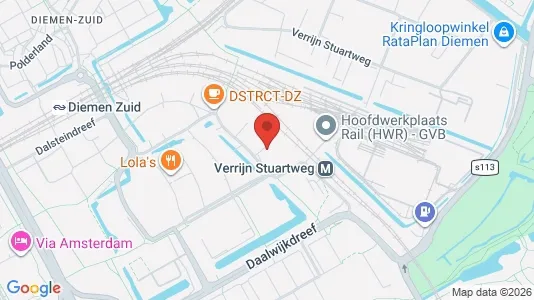 Apartments for rent i Diemen - kort over placeringen