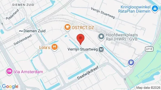 Apartments for rent i Diemen - kort over placeringen