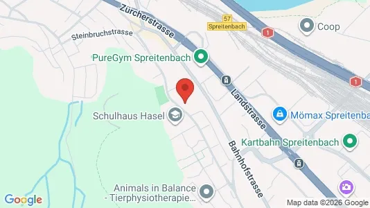 Apartments for rent i Baden - kort over placeringen