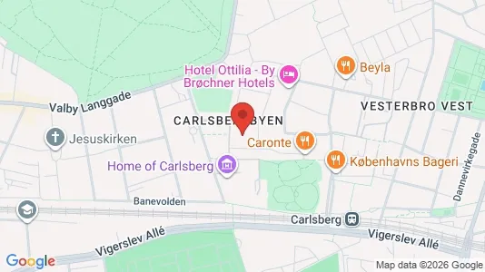 Apartments for rent i Vesterbro - kort over placeringen