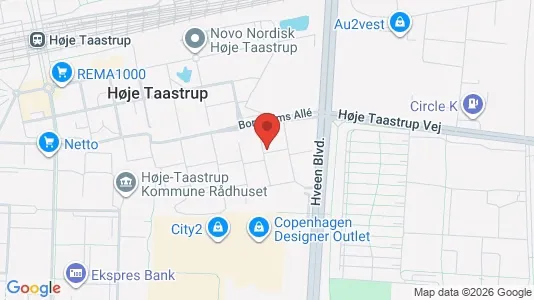 Apartments for rent i Taastrup - kort over placeringen