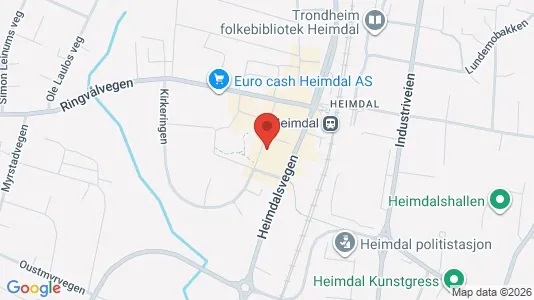 Apartments for rent i Trondheim Heimdal - kort over placeringen