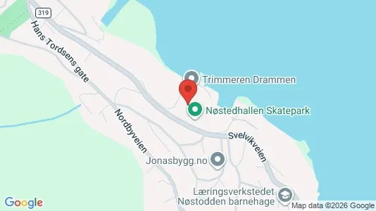Apartments for rent i Drammen - kort over placeringen